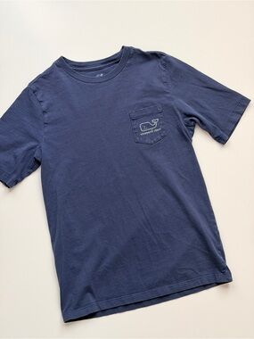 Vineyard Vines Boys Deep Navy Crewneck Tee